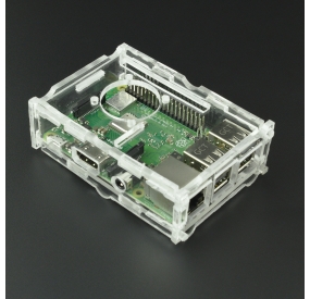 CAJA PROTECTORA EN ACRÍLICO PARA RASPBERRY PI B+/PI 2/PI 3 Vistronica - 5