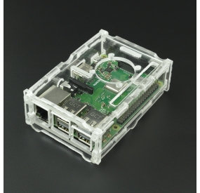 CAJA PROTECTORA EN ACRÍLICO PARA RASPBERRY PI B+/PI 2/PI 3 Vistronica - 6