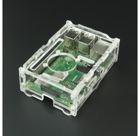 CAJA PROTECTORA EN ACRÍLICO PARA RASPBERRY PI B+/PI 2/PI 3 Vistronica - 7