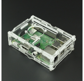 CAJA PROTECTORA EN ACRÍLICO PARA RASPBERRY PI B+/PI 2/PI 3 Vistronica - 8