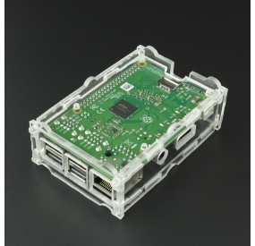 CAJA PROTECTORA EN ACRÍLICO PARA RASPBERRY PI B+/PI 2/PI 3 Vistronica - 9