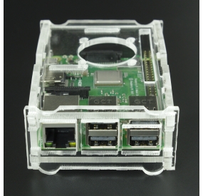 CAJA PROTECTORA EN ACRÍLICO PARA RASPBERRY PI B+/PI 2/PI 3 Vistronica - 10