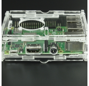 CAJA PROTECTORA EN ACRÍLICO PARA RASPBERRY PI B+/PI 2/PI 3 Vistronica - 11