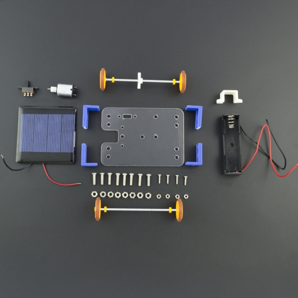 Carro Robot Didáctico Con Panel Solar Genérico - 3