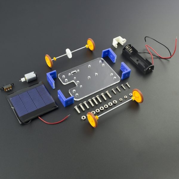 Carro Robot Didáctico Con Panel Solar Genérico - 4