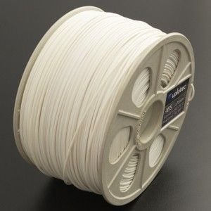 Rollo de filamento abs para impresora 3d color blanco - 10552 - MaxiTec