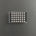 Matriz De Leds Roja 5x7 Ánodo Común 3 mm Genérico - 1