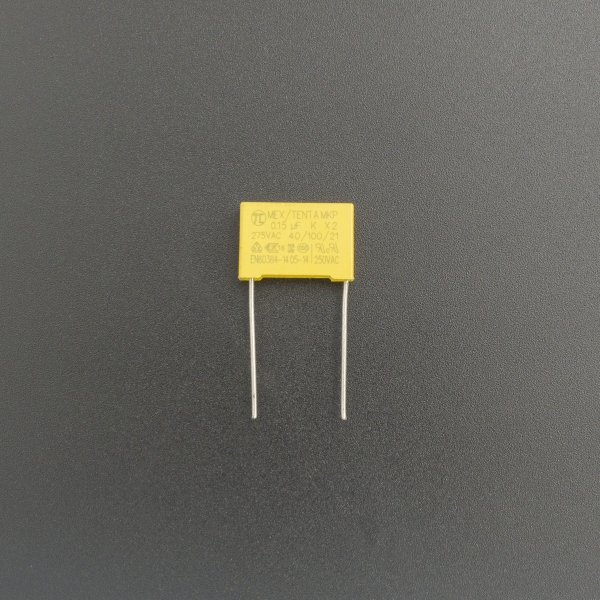 Capacitor De Seguridad De Polipropileno X2 154K275V Genérico - 2