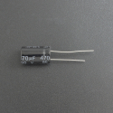 Capacitor Electrolítico De Aluminio 470uF 50V 10x17 mm Genérico - 1