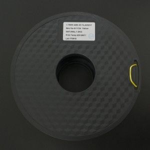 Filamento ABS 1.75mm Amarillo para Impresora 3D 1Kg LEE FUNG Genérico - 2