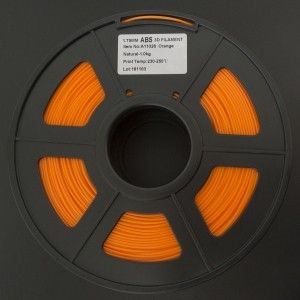 Filamento ABS 1.75mm Naranja para Impresora 3D 1Kg LEE FUNG Genérico - 2