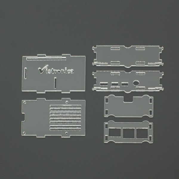 CAJA PROTECTORA EN ACRÍLICO PARA RASPBERRY PI 4 Vistronica - 4