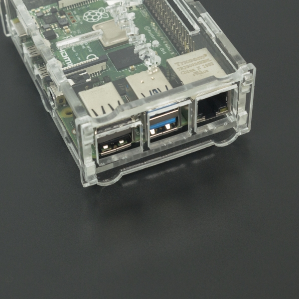 CAJA PROTECTORA EN ACRÍLICO PARA RASPBERRY PI 4 Vistronica - 9