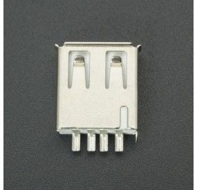 5610 / Conector USB hembra recto PCB Tipo A - USB 2.0