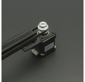 Actuador lineal V-slot (NEMA 23 y correa dentada) - Plateado - Cimech 3d