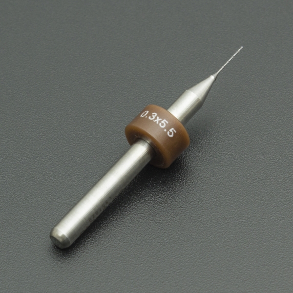 BROCA DE 0.3X5.5 MM ACERO DE TUNGSTENO Genérico - 2