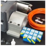 KIT VARIADOR DE FRECUENCIA VFD HY02D211B CON SPINDLE O HUSILLO 2.2KW 24000RPM Y SET DE PORTABROCAS PARA CNC RUTEADORA Genérico -