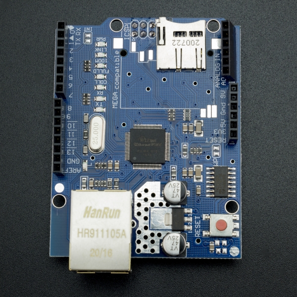 Modulo Ethernet Shield W5100 Para Arduino Genérico - 4