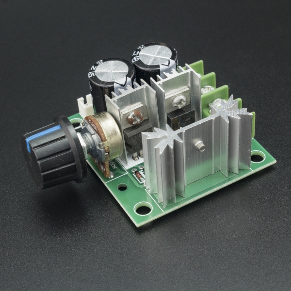 Controlador PWM de Velocidad de Motor DC 12V-40V/10A Genérico - 2