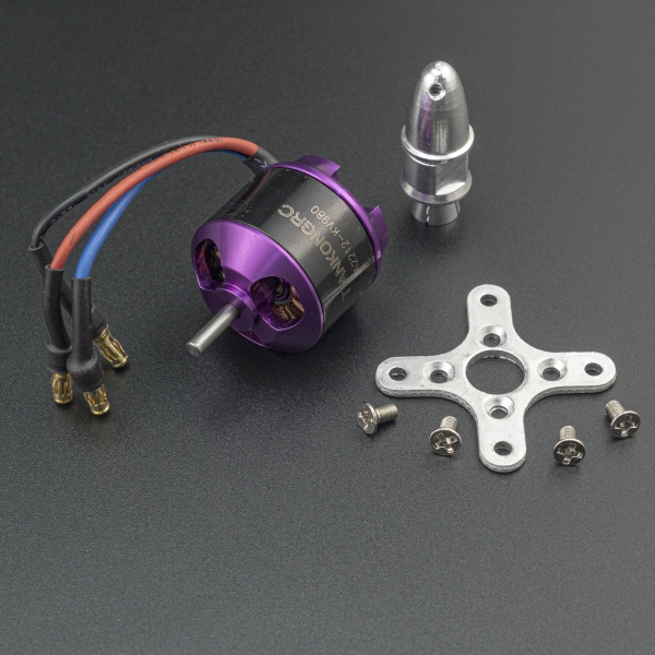 Motor Brushless Angel A2212-13 980kv Genérico - 3