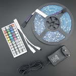 KIT CINTA LED 5050 RGB 5 METROS CON CONTROL REMOTO Genérico - 5