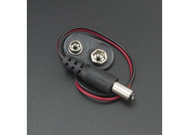 Adaptador para pila 9v con conector DC Genérico - 1