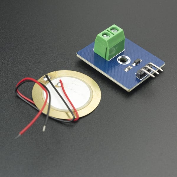 Modulo Sensor PiezoelÉctrico 27 Mm Para Arduino