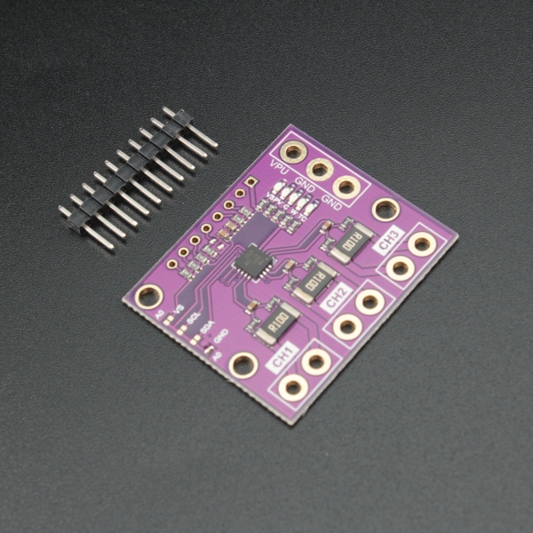 MODULO SENSOR DE VOLTAJE Y CORRIENTE INA3221 TRES CANALES I2C Genérico - 1