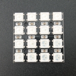 MATRIZ DE 4X4 LEDS 5050 RGB NEOPIXEL WS2812 Genérico - 2