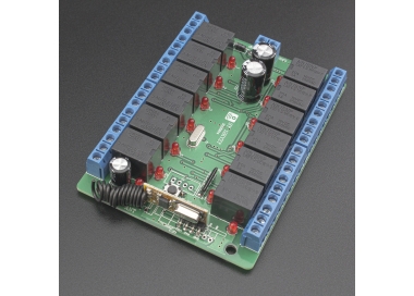 Módulo Relé 12 canales con RF 12V Genérico - 1