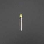 LED Amarillo 3mm Difuso Genérico - 3