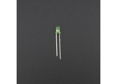 LED Verde 3mm Difuso Genérico - 1