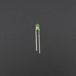 LED Verde 3mm Difuso Genérico - 1