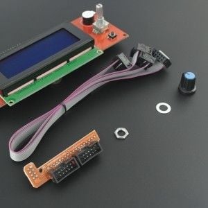 Pantalla LCD 20X4 Para Impresora 3D (Smart Controller For Reprap 3D) - (Reacondicionado) Genérico - 3
