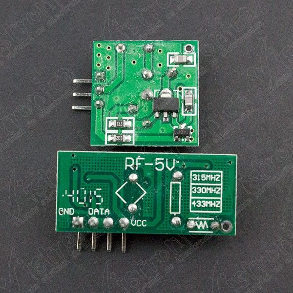 M Dulo Rf Transmisor Y Receptor Mhz Vistronica Sas