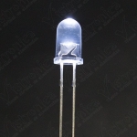 LED Blanco 5mm Chorro