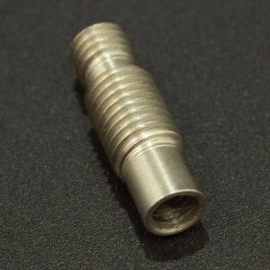 Garganta Para Extrusor E3D V6 sin PTFE de Acero Inoxidable M7 x 4.1MM Genérico - 5