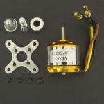 Motor eléctrico Brushless A2212/2200Kv 6T Genérico - 1