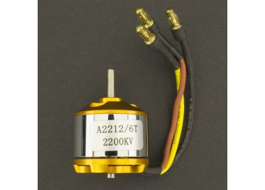 Motor Eléctrico Brushless A2212/2200Kv 6T