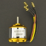 Motor eléctrico Brushless A2212/2200Kv 6T Genérico - 4