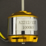 Motor eléctrico Brushless A2212/1000Kv 13T Genérico - 4