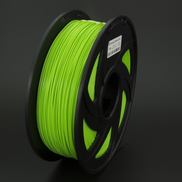 Filamento PLA 1.75mm Verde para Impresora 3D 1Kg